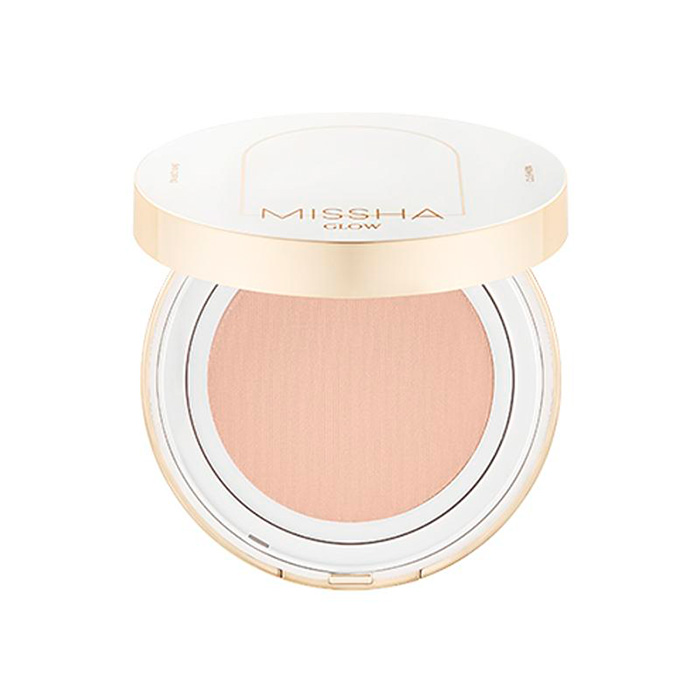 Missha Glow Cushion Light Fair №21P — зволожувальний кушон для обличчя, 14 г